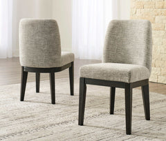Burkhaus Dark Brown Dining Room Set / 7pc (6 side chairs) - Ornate Home