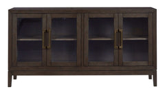 Burkhaus Dark Brown Dining Room Set / 8pc - Ornate Home
