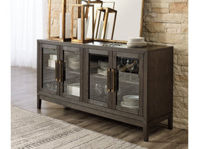 Burkhaus Dark Brown Dining Server (Online Special Price) - Ornate Home