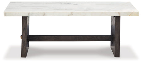 Burkhaus White Coffee Table - Ornate Home