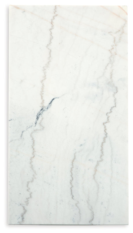 Burkhaus White Coffee Table and 2 Ends - Ornate Home