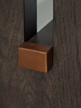 Burkhaus White/Dark Brown Sofa Table - Ornate Home