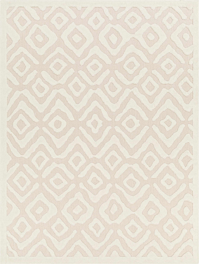 Burl Cream Outdoor Rug - Clearance - Ornate Home