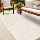 Burl Cream Outdoor Rug - Clearance - Ornate Home