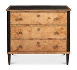 Burl Honey/Oak Chest