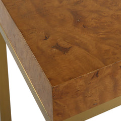 Burl-esque Woodtone Wooden Nesting Tables (Set of 2) - Ornate Home