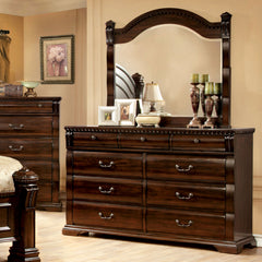 Burleigh Cherry 5 Pc. Queen Bedroom Set w/ 2NS - Ornate Home