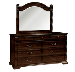 Burleigh Cherry 5 Pc. Queen Bedroom Set w/ 2NS - Ornate Home