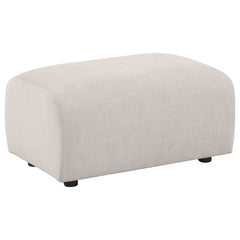 Burnett Ivory 4-piece Chenille Upholstered Sofa Set - Ornate Home