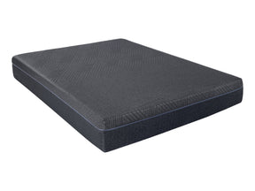 Burnham Gray 11" Eastern King Green Tea Gel-Infused Memory Foam Mattress - Ornate Home