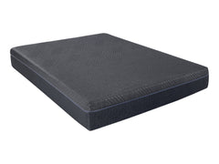 Burnham Gray 11" Queen Green Tea Gel-Infused Memory Foam Mattress - Ornate Home