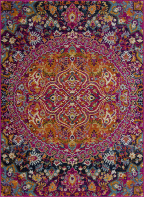 Burnt Orange Ojus Area Rug - Ornate Home