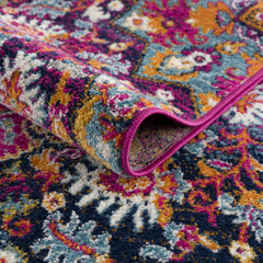 Burnt Orange Ojus Area Rug - Ornate Home