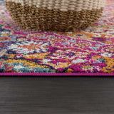 Burnt Orange Ojus Area Rug - Ornate Home