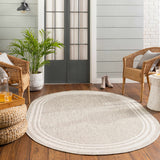 Burradoo Bordered Outdoor Area Rug - Ornate Home