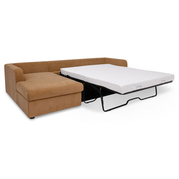 Burrow Ginger Sleeper Sectional With Left Storage Chaise - Ornate Home
