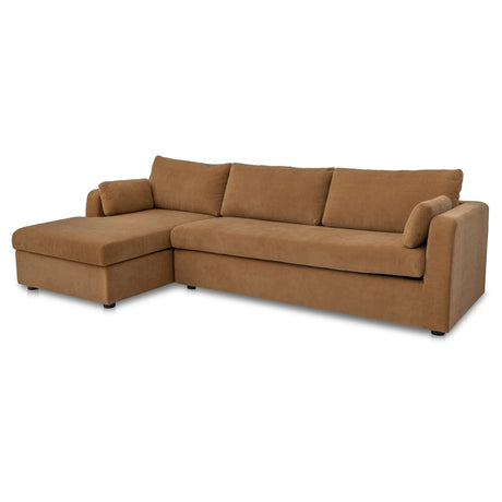 Burrow Ginger Sleeper Sectional With Left Storage Chaise - Ornate Home