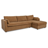 Burrow Ginger Sleeper Sectional With Right Storage Chaise - Ornate Home