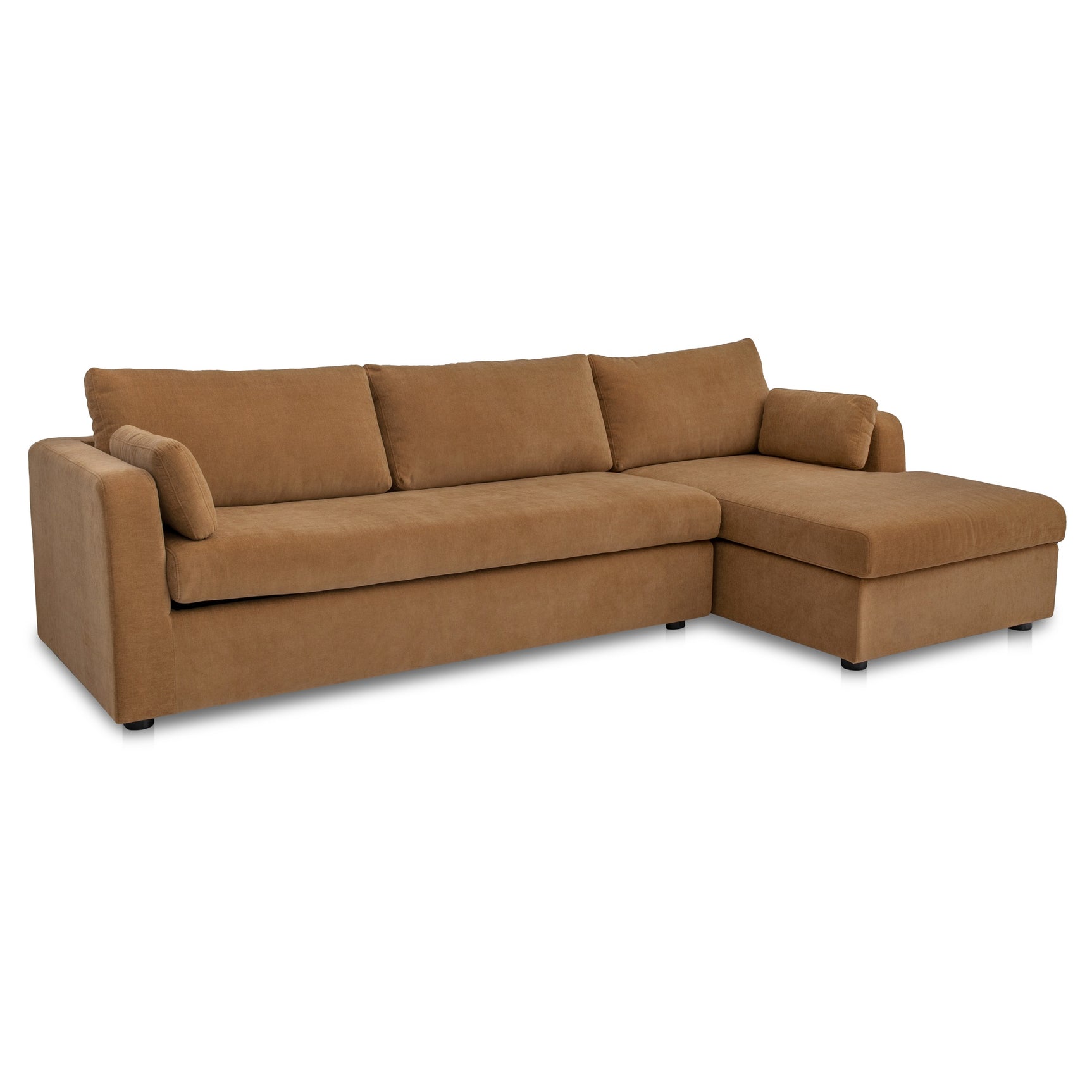 Burrow Ginger Sleeper Sectional With Right Storage Chaise - Ornate Home