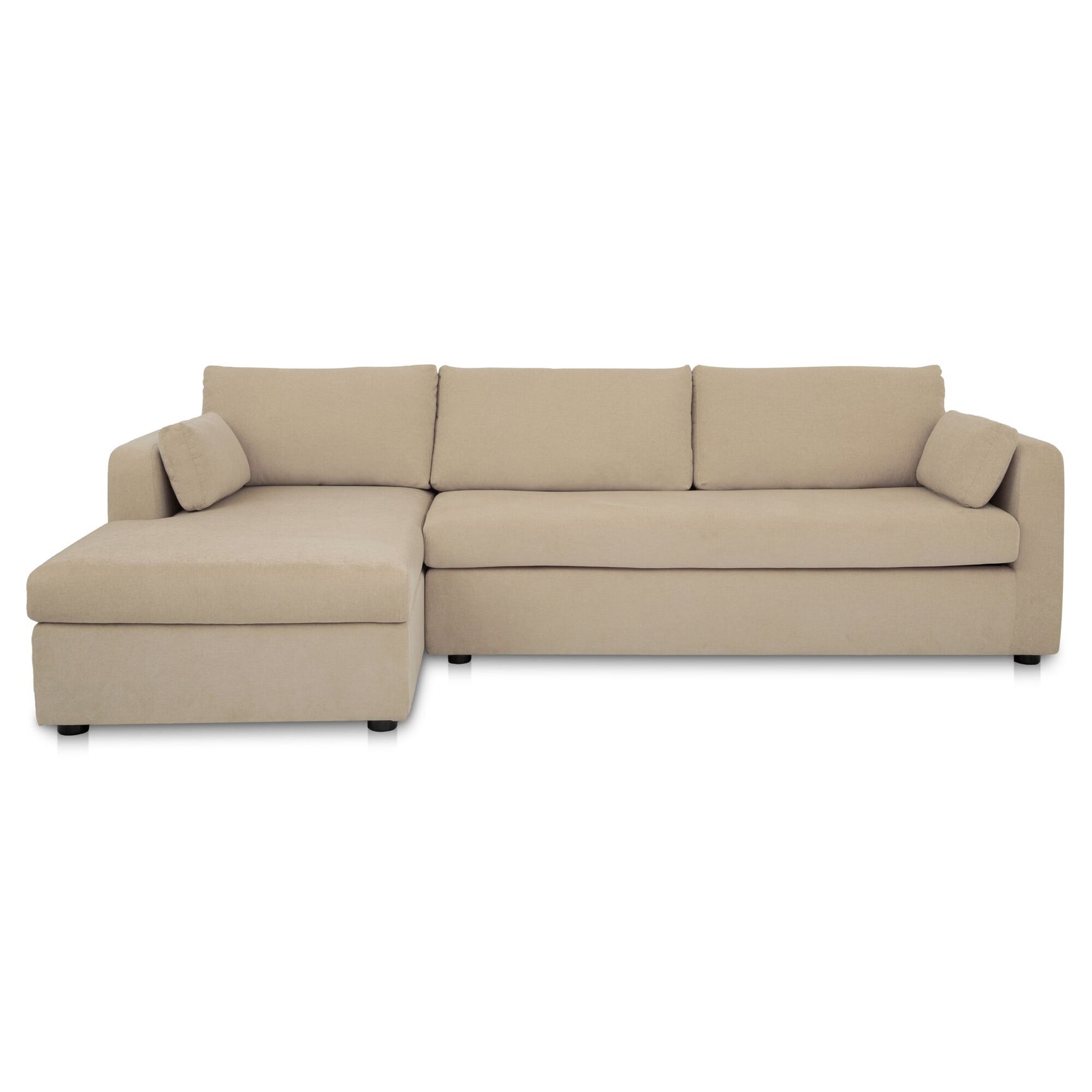Burrow Sand Sleeper Sectional With Left Storage Chaise - Ornate Home