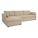 Burrow Sand Sleeper Sectional With Left Storage Chaise - Ornate Home