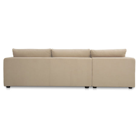 Burrow Sand Sleeper Sectional With Left Storage Chaise - Ornate Home