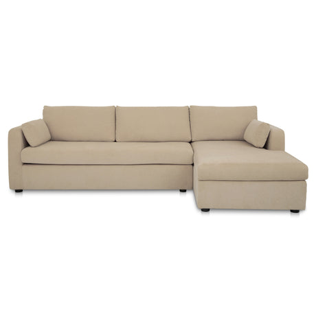 Burrow Sand Sleeper Sectional With Right Storage Chaise - Ornate Home