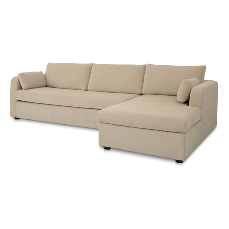 Burrow Sand Sleeper Sectional With Right Storage Chaise - Ornate Home
