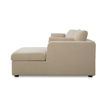 Burrow Sand Sleeper Sectional With Right Storage Chaise - Ornate Home