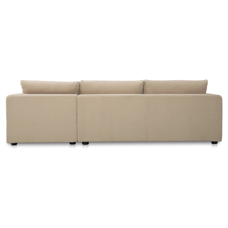 Burrow Sand Sleeper Sectional With Right Storage Chaise - Ornate Home