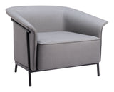 Burry Slate Gray Accent Chair - Ornate Home