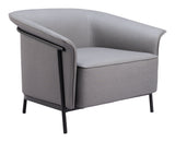 Burry Slate Gray Accent Chair - Ornate Home