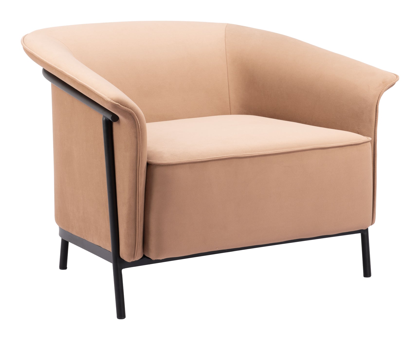Burry Tan Accent Chair - Ornate Home
