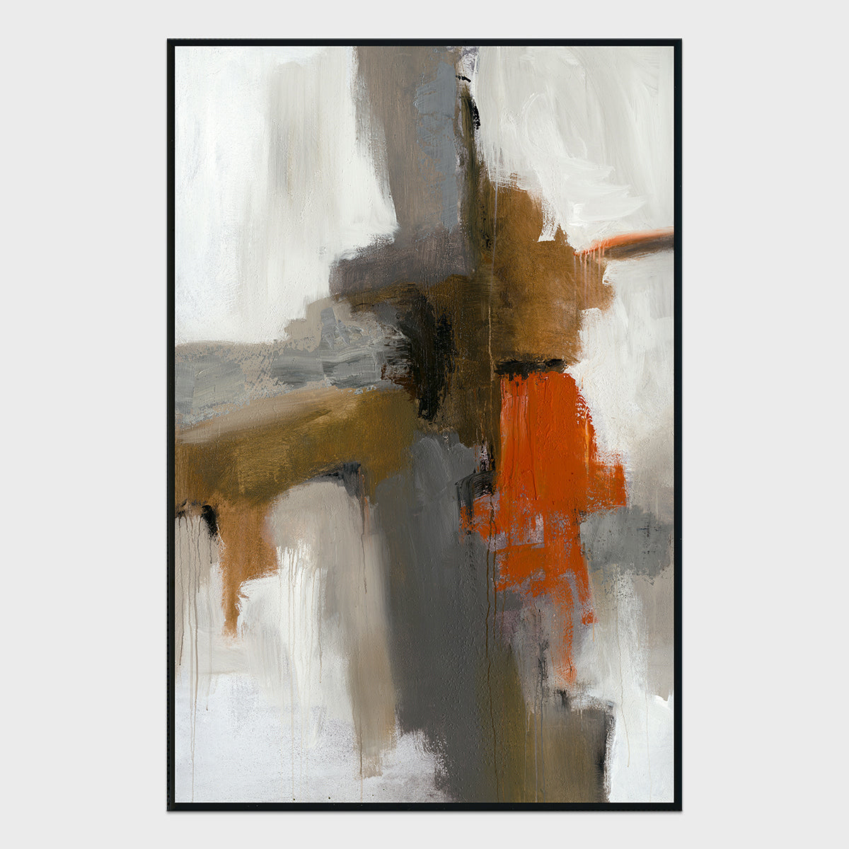 Burst Brown Painting Art by Buddy Whitlock - Ornate Home