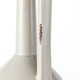 Burton Gray Large Two Tone Ceramic Jug Vase - Ornate Home