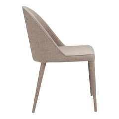 Burton Light Grey Dining Chair (Set of 2) - Ornate Home