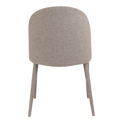 Burton Light Grey Dining Chair (Set of 2) - Ornate Home
