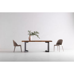 Burton Light Grey Dining Chair (Set of 2) - Ornate Home
