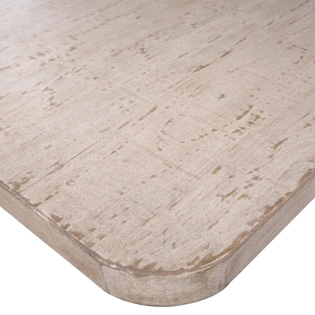 Burton Light Warm Wash Dining Table - Ornate Home