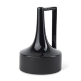 Burton Matte Black Large Glossy and Ceramic Jug Vase - Ornate Home