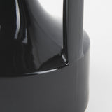 Burton Matte Black Large Glossy and Ceramic Jug Vase - Ornate Home