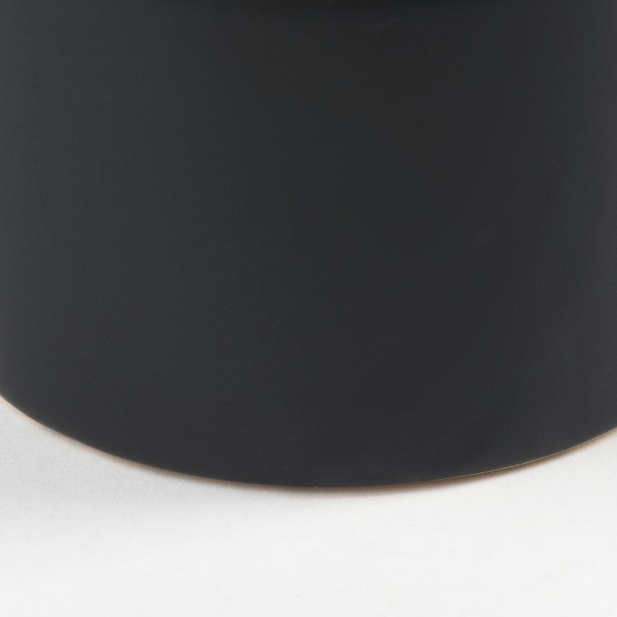 Burton Matte Black Small Ceramic Jug Vase - Ornate Home