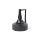 Burton Matte Black Small Glossy and Ceramic Jug Vase - Ornate Home