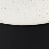 Burton White/Black Large Ceramic Jug Vase - Ornate Home