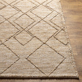 Buse Hand Woven Beige Area Rug - Clearance - Ornate Home