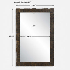 Bustelo Dark Bronze Mirror - Ornate Home