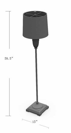 Butazon Floor Lamp - Ornate Home