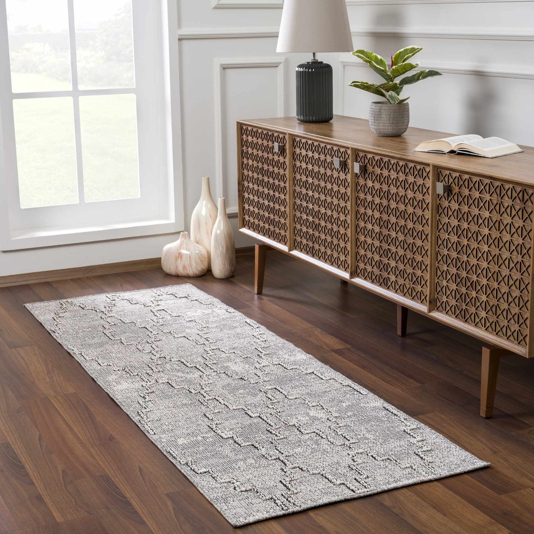 Butch Taupe Textured Performance Rug - Clearance - Ornate Home