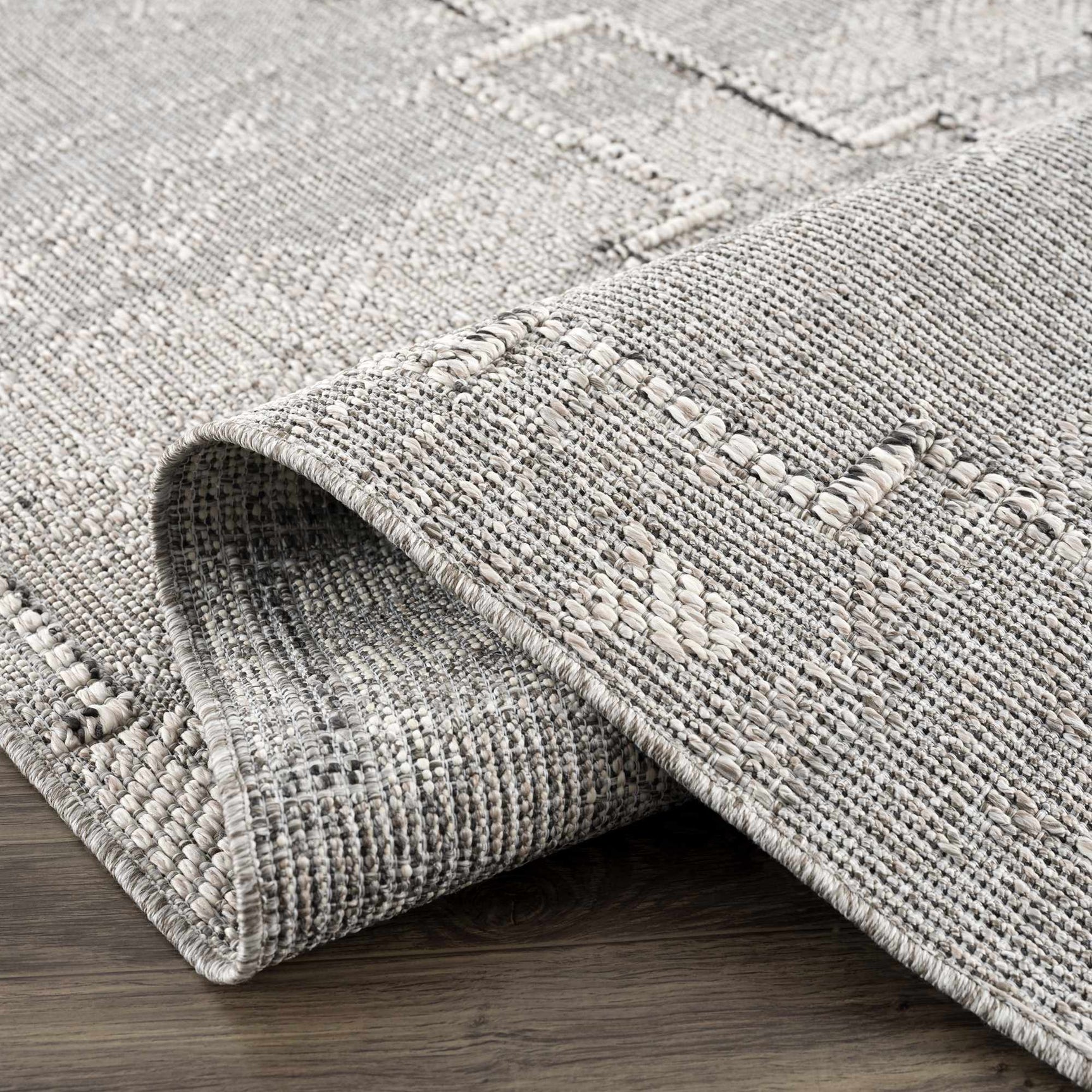 Butch Taupe Textured Performance Rug - Clearance - Ornate Home