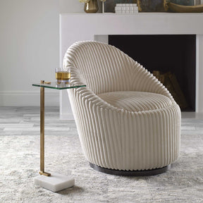 Butler Brass Accent Table - Ornate Home